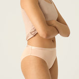 Sweat Proof Classic Bikini - Moisture Wicking - Beige