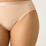 Sweat Proof Classic Bikini - Moisture Wicking - Beige