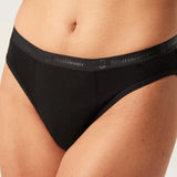 Classic Bikini Black - Super Absorbency (Heavy days + Overnight)