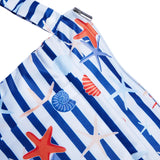 Small Double Pocket Wetbag Nautical -Itti Bitti-