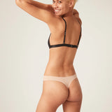 Seamfree Thong - Light Absorbency - Cashew